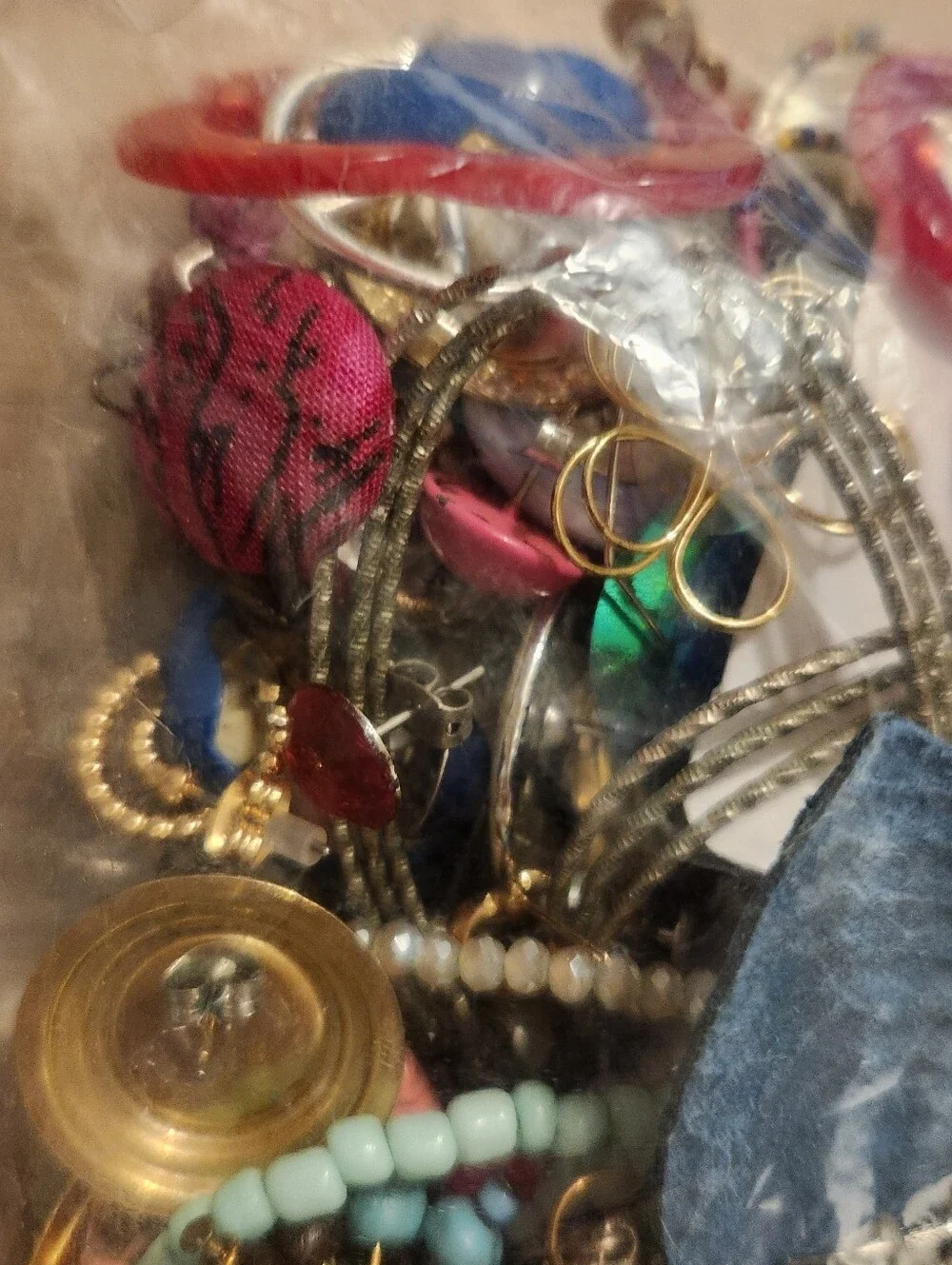 Bag Of Matched Earrings